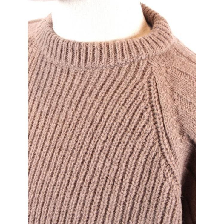 KURO クロ 7G CHANGE OVERED CREW NECK SWEATER クルーネックニット 