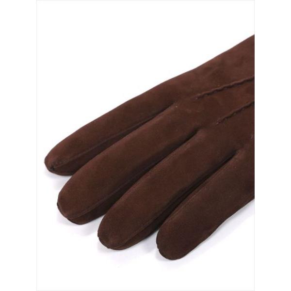 ALPO（アルポ） 【セール】ALPO スエードグローブ ダークブラウン 手袋