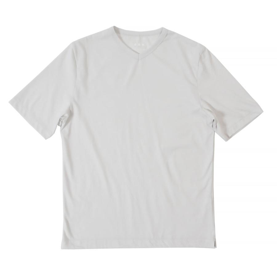 未使用 スリードッツ ニューサンデッドジャージー 半袖 モックネック Tシャツ Men's Sanded jersey Steve｜スリードッツ オフィシャル