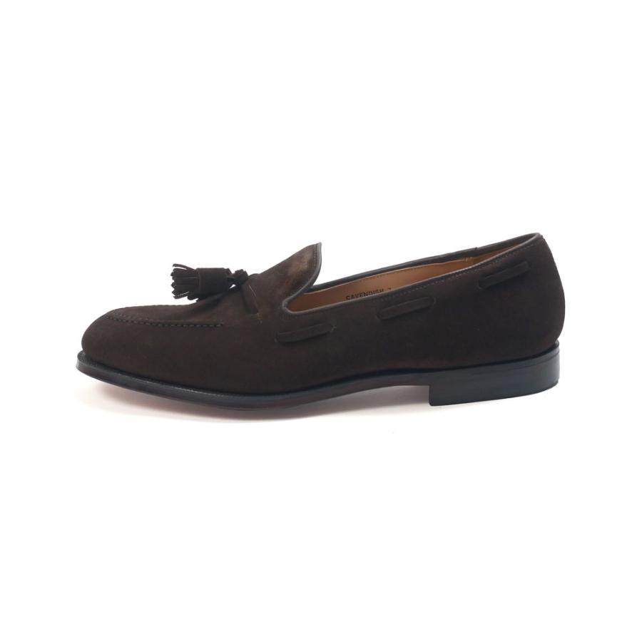 Crockett&Jones クロケット＆ジョーンズ cavendish3(6212) キャベンディッシュ タッセルローファー スエードの画像