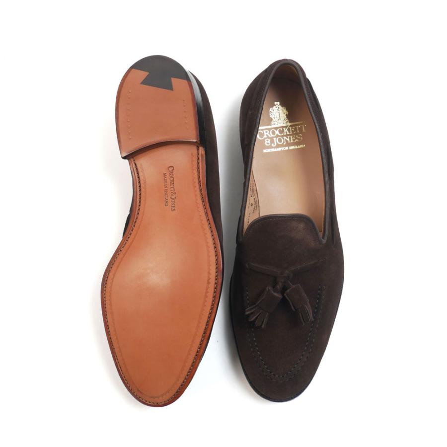 Crockett&Jones クロケット＆ジョーンズ cavendish3(6212) キャベンディッシュ タッセルローファー スエードの画像