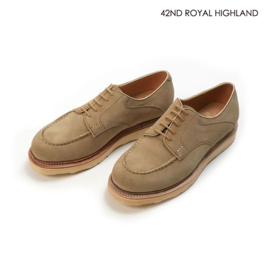 42NDROYALHIGHLAND フォーティセカンド ロイヤルハイランド Uチップ レースアップ シューズ | 42ND ROYAL HIGHLAND