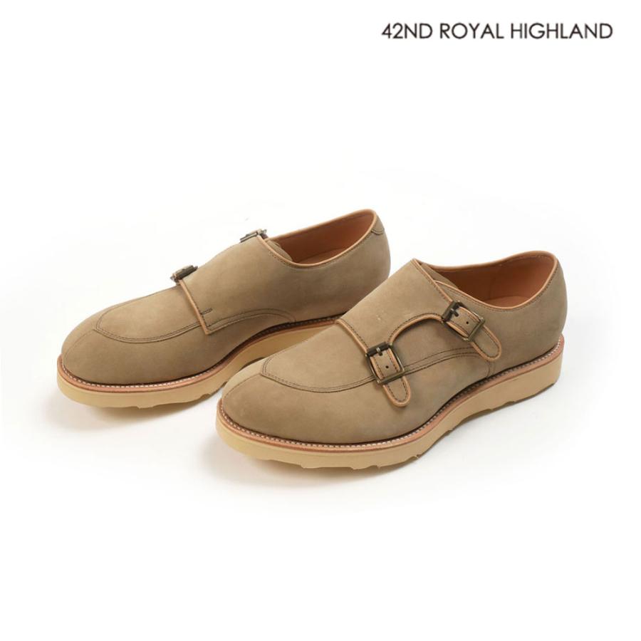 42NDROYALHIGHLAND フォーティセカンド ロイヤルハイランド ダブルモンクストラップ シューズ | 42ND ROYAL HIGHLAND