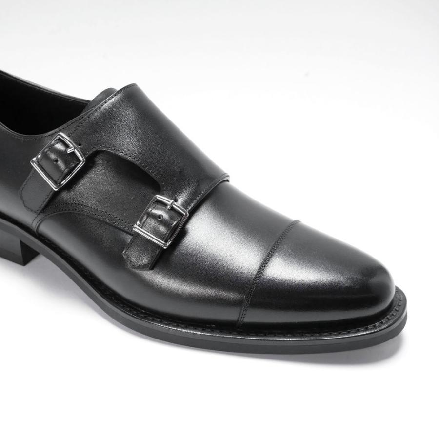 42NDROYALHIGHLAND フォーティセカンド ロイヤルハイランド メンズ ダブルモンク レザー ドレスシューズ ビジネスシューズ cs2311-01 ブラック 構内正規品 | 42ND ROYAL HIGHLAND | 16
