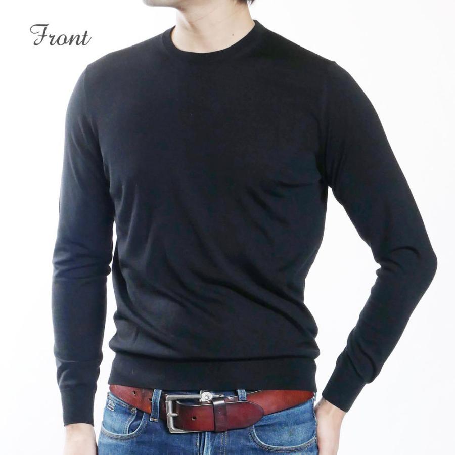 DRUMOHR（ドルモア） 長袖 クルーネックニットセーター メリノウール