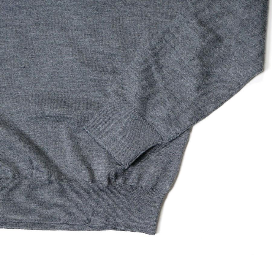 DRUMOHR（ドルモア） 長袖 クルーネックニットセーター メリノウール