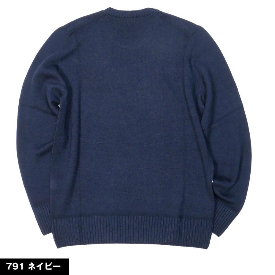 DRUMOHR（ドルモア） 太リブ クルーネット セーター ニット ミドル