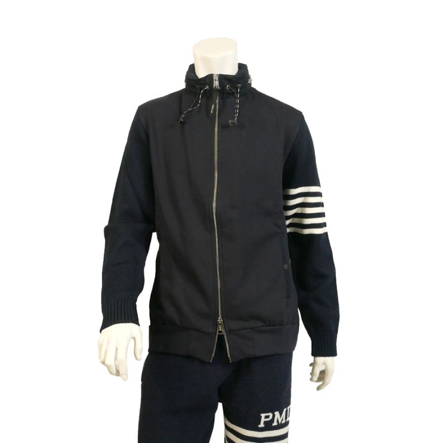 PMDS ピーエムディーエス メンズ ジップアップ スタンドカラー