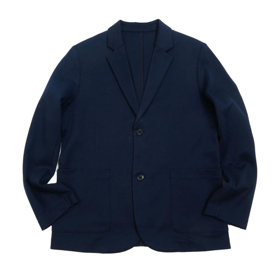 three dots（スリー ドッツ） クリーミー ダブルニット ジャケット