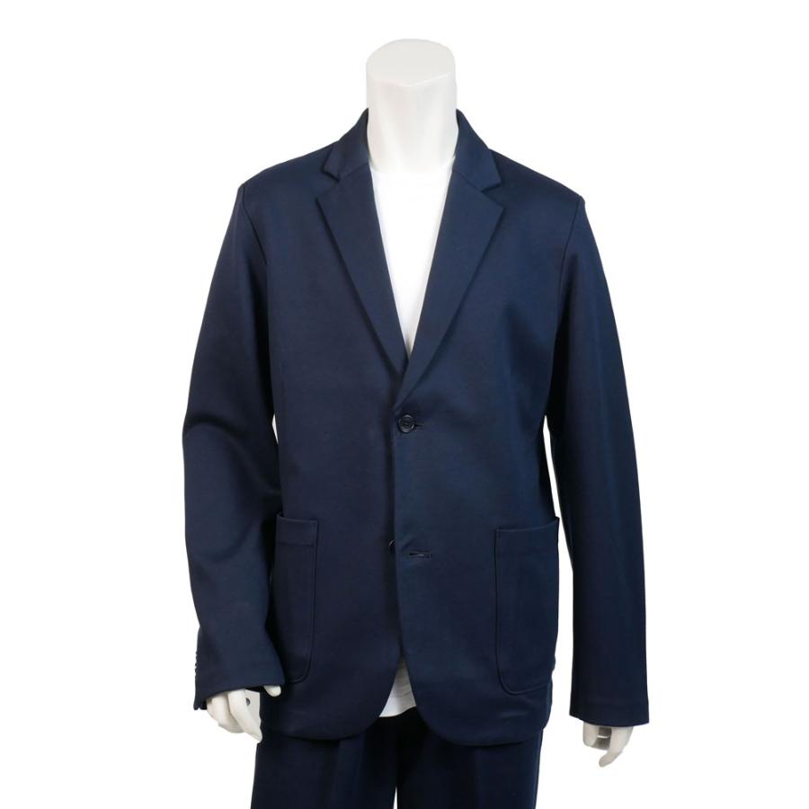 three dots（スリー ドッツ） クリーミー ダブルニット ジャケット