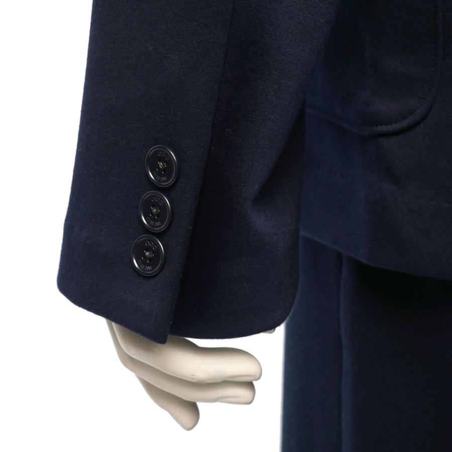 three dots（スリー ドッツ） クリーミー ダブルニット ジャケット