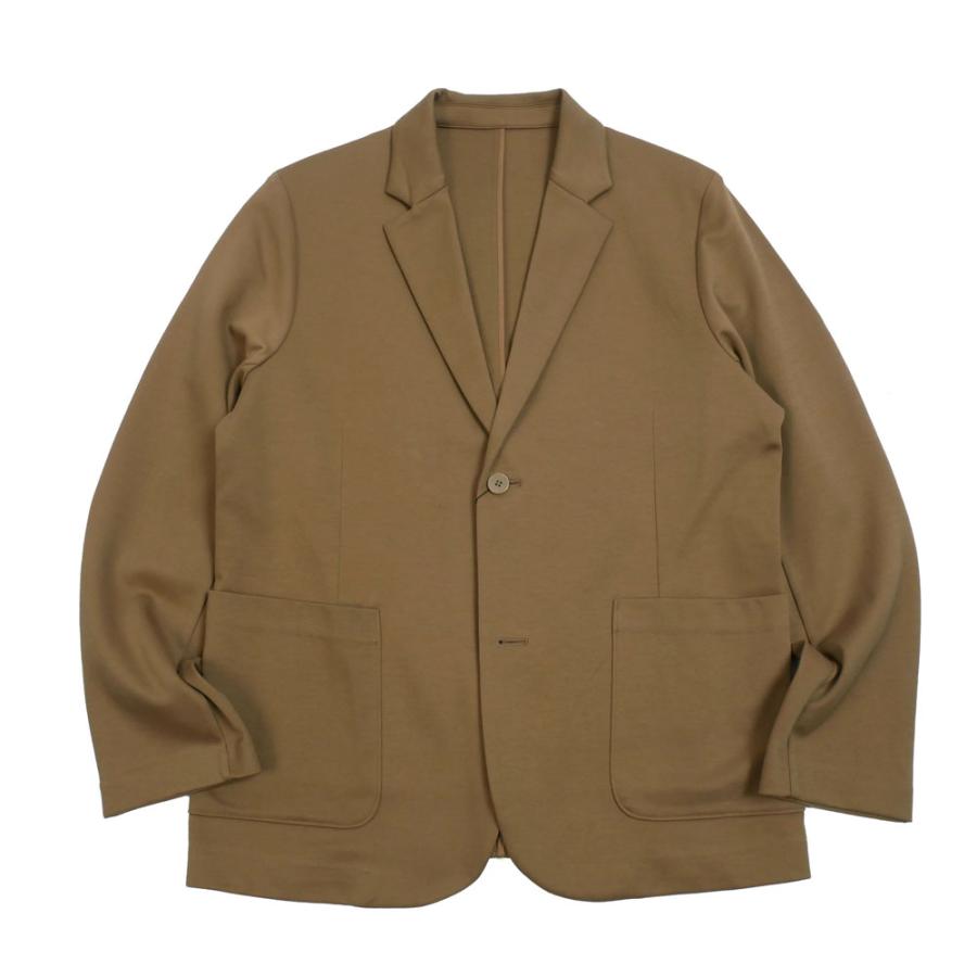 three dots（スリー ドッツ） クリーミー ダブルニット ジャケット