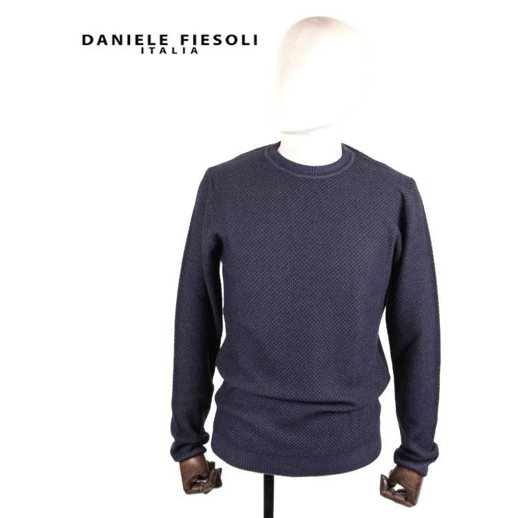 DANIELE FIESOLI（ダニエレフィエゾーリ） クルーネックニットセーター 