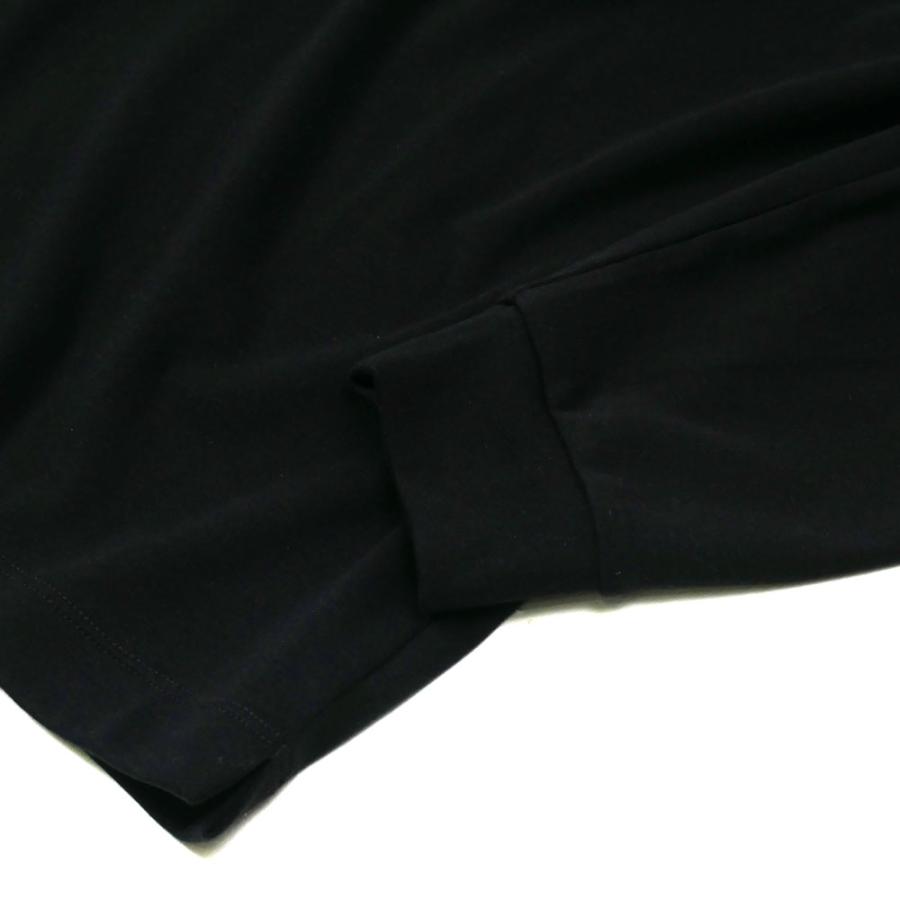 three dots（スリー ドッツ） メンズ モックネック 長袖カットソー