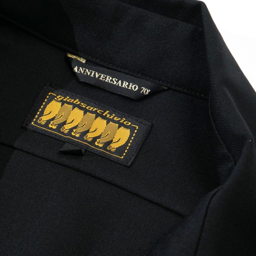 【SALE】giab's archivio ジャブスアルキヴィオ メンズ DUCCIO デュッチョ 70th テクノウール シャツ 長袖 セットアップ対応 go70-a5654 国内正規品 | giab's ARCHIVIO | 09