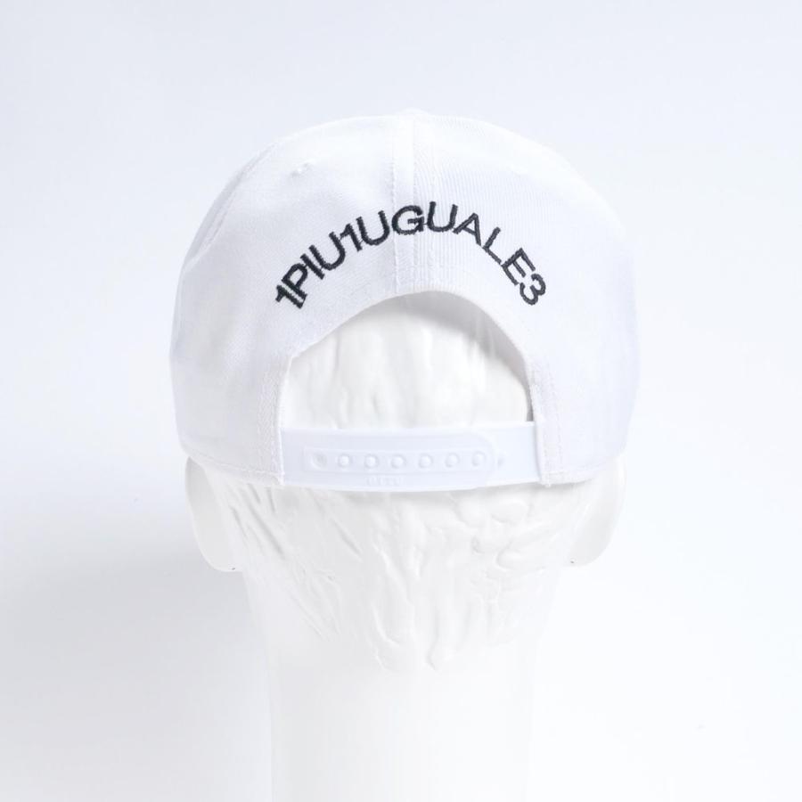 1PIU1UGUALE3 GOLF ウノピゥウノウグァーレトレ ゴルフ 113G FLAT CAP 折り鶴ロゴ 刺繍キャップ 帽子 grg105  国内正規品
