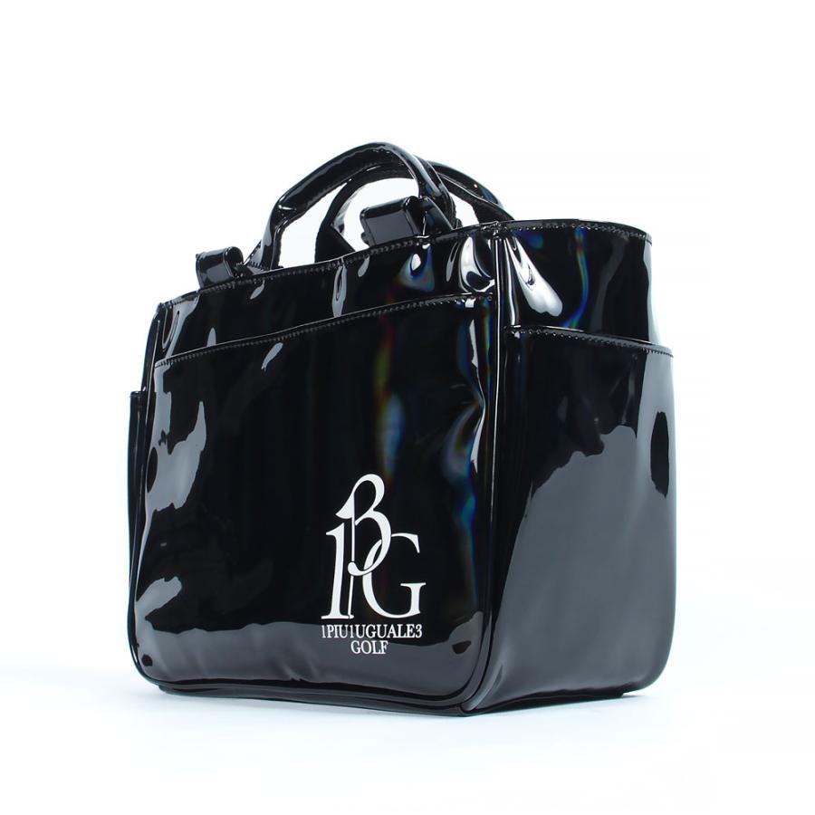 1PIU1UGUALE3 カートバッグ エナメル オーロラ ブラック ゴルフ BtiruPcCaNfY.jpg?width=768