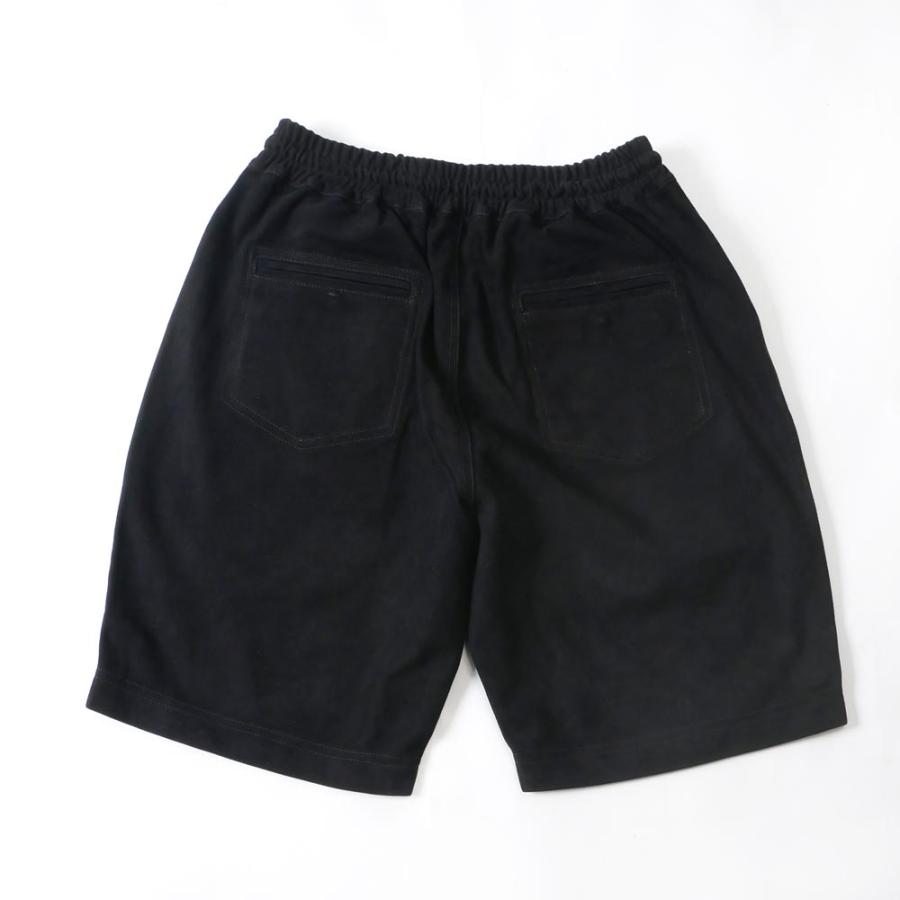 EMMETI エンメティ メンズ H SHORTSCA アッカ ショートパンツ ゴートスエード 干場義雅コラボモデル 国内正規品の画像