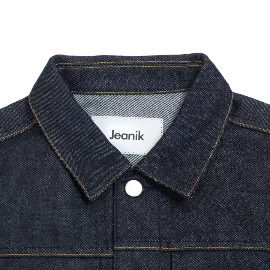 Jeanik ジーニック 1stモデル デニムジャケット indigo S M L XL jeanik0101の画像