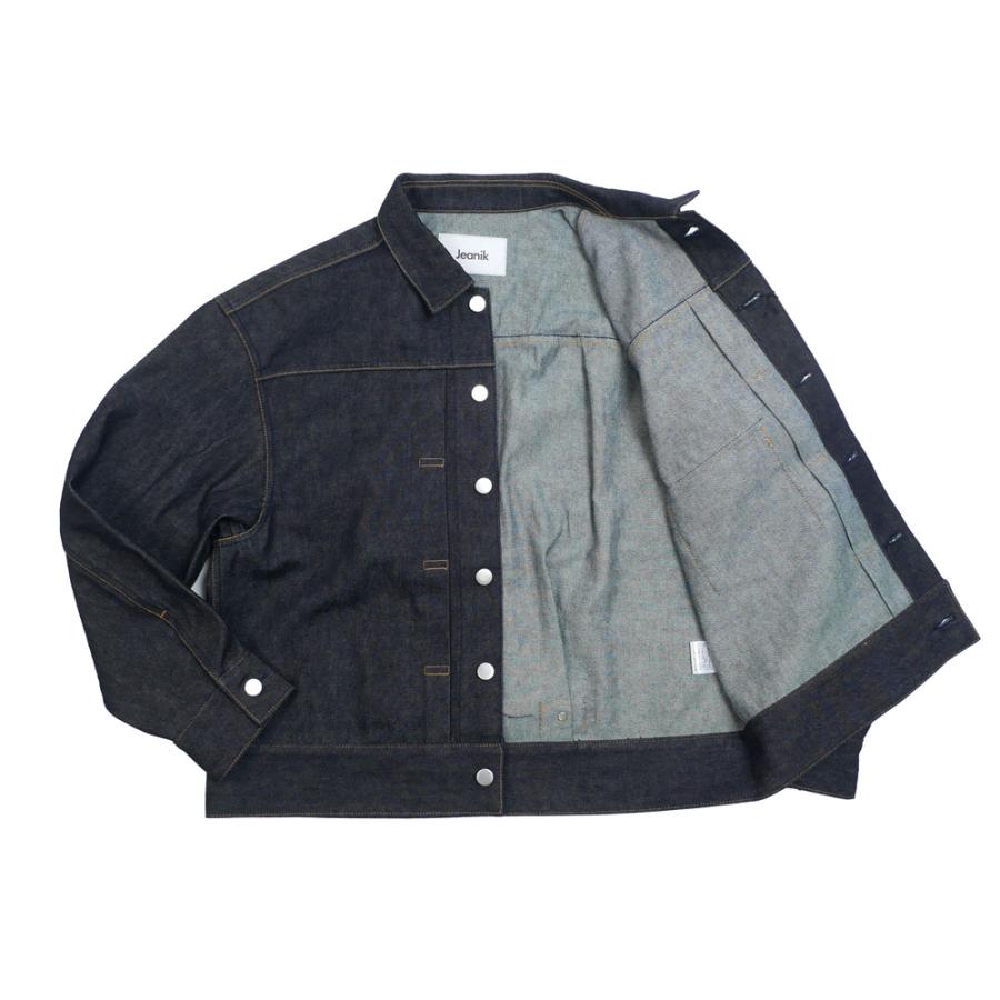 Jeanik ジーニック 1stモデル デニムジャケット indigo S M L XL jeanik0101の画像
