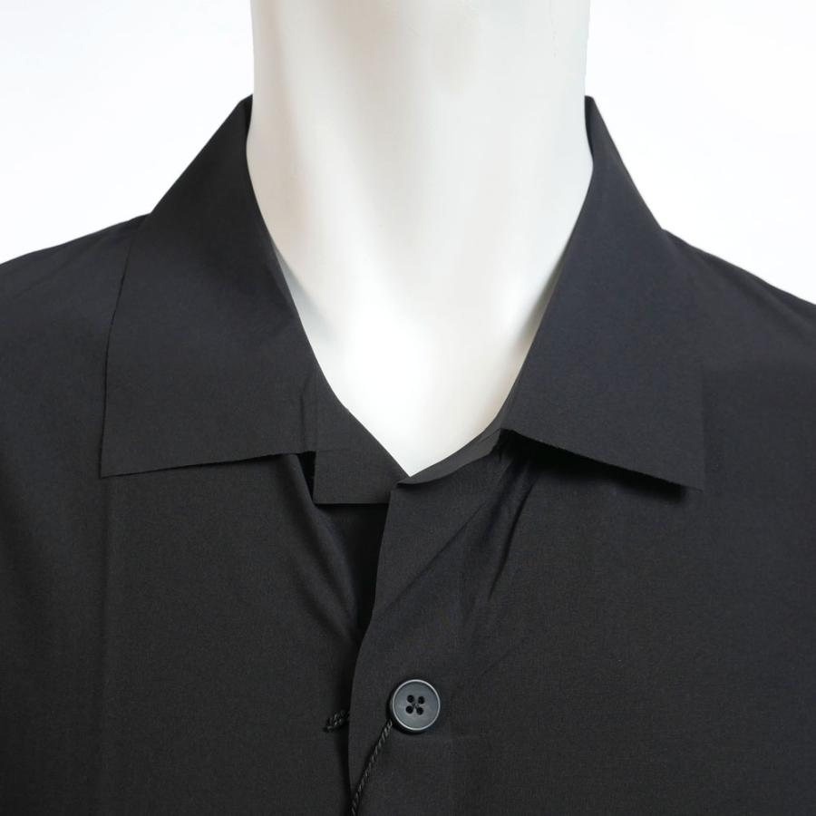 Y-3 ワイスリー LITE WOVN SHIRT 半袖 Yシャツ メンズ ブラック ライト ウーブン シャツ XS S M jd1457 BLACK | Y-3 | 04