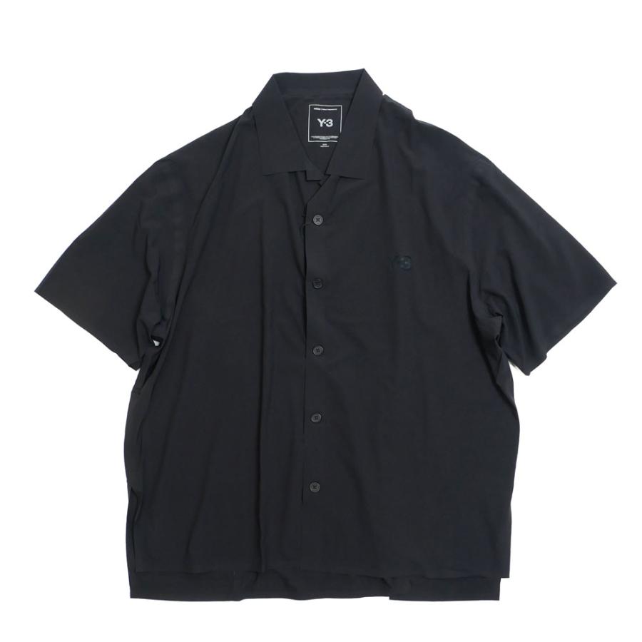 Y-3 ワイスリー LITE WOVN SHIRT 半袖 Yシャツ メンズ ブラック ライト ウーブン シャツ XS S M jd1457 BLACK | Y-3 | 07