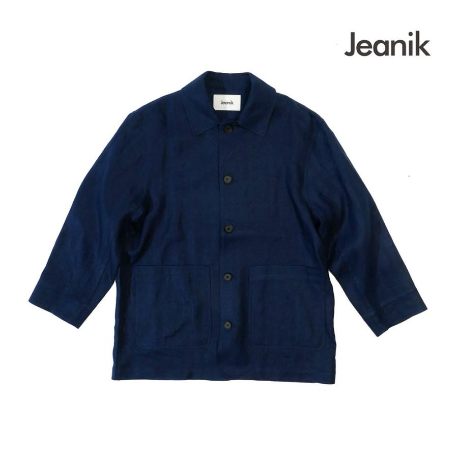 Jeanik ジーニック メンズ Coverall カバーオール リネン jeanik Jeanik ジーニック メンズ Coverall カバーオール リネン jeanik