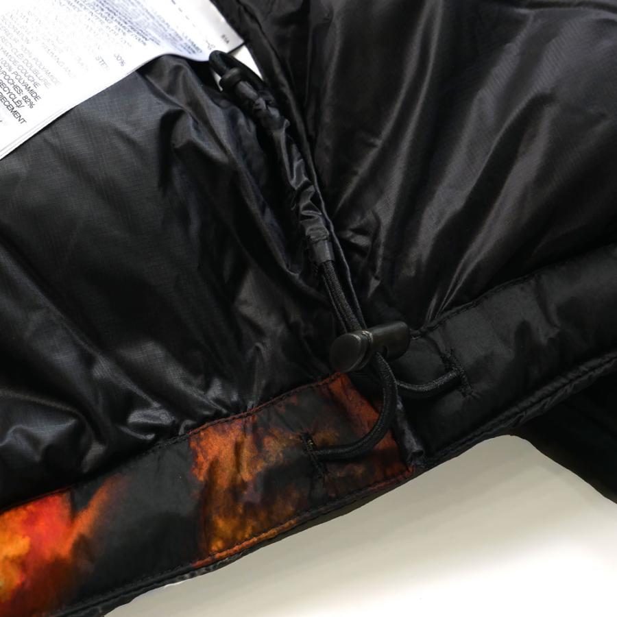 Y-3 ワイスリー ダウンジャケット マルチブラック M Y3 AOP PUFFER JACKET ka2364 M mlt+bkの画像