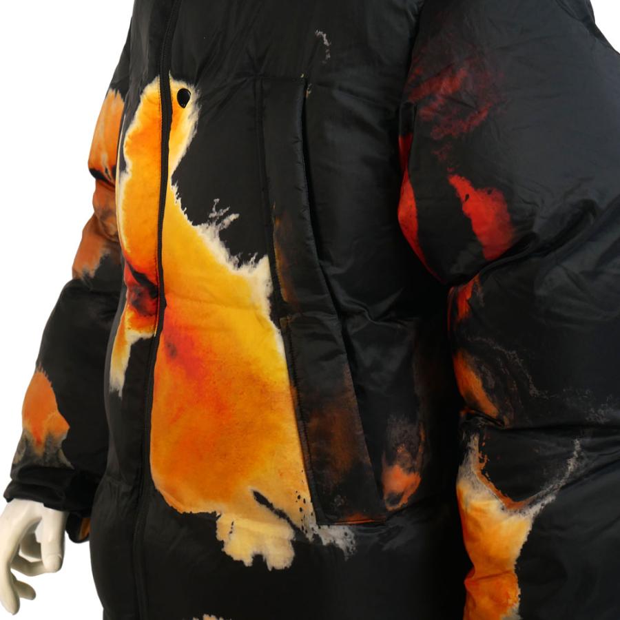 Y-3 ワイスリー ダウンジャケット マルチブラック M Y3 AOP PUFFER JACKET ka2364 M mlt+bkの画像