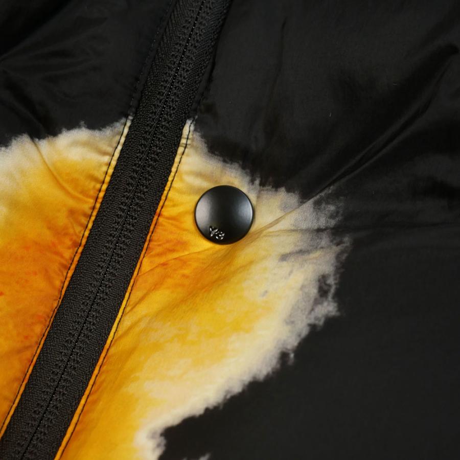 Y-3 ワイスリー ダウンジャケット マルチブラック M Y3 AOP PUFFER JACKET ka2364 M mlt+bkの画像