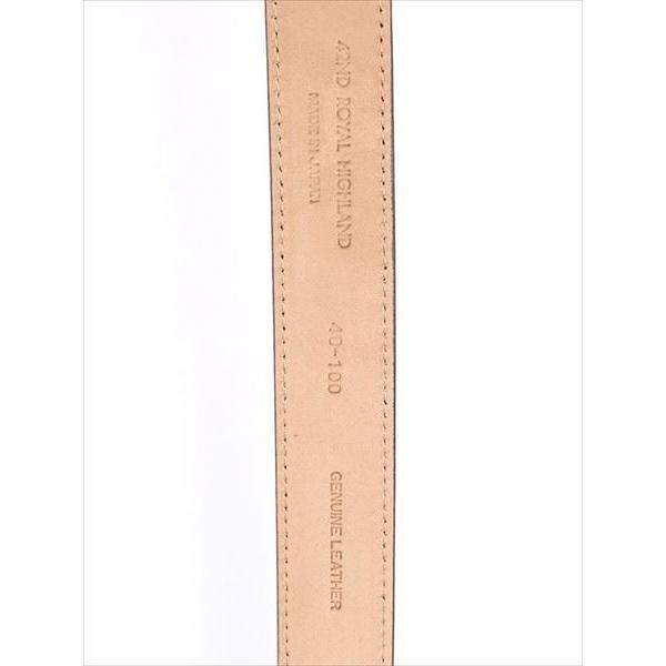 【セール】42nd ROYAL HIGHLAND フォーティーセカンドロイヤルハイランド カーフベルト カーフレザーベルト ダークブラウン KB06ST-11 国内正規品 | 42ND ROYAL HIGHLAND | 08