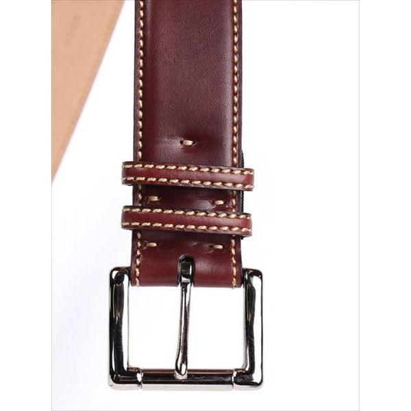 【セール】42nd ROYAL HIGHLAND フォーティーセカンドロイヤルハイランド カーフベルト カーフレザーベルト ボルドー Antiquefinish Calf KB07-21 国内正規品 | 42ND ROYAL HIGHLAND | 06