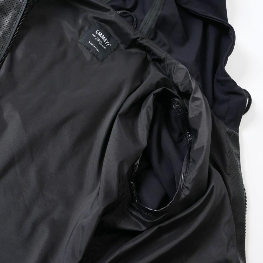 美品/XL相当　エンメティ　レザーパーカー　羊革　オフホワイト 美品/XL相当 エンメティ レザーパーカー 羊革 オフホワイト Yahoo