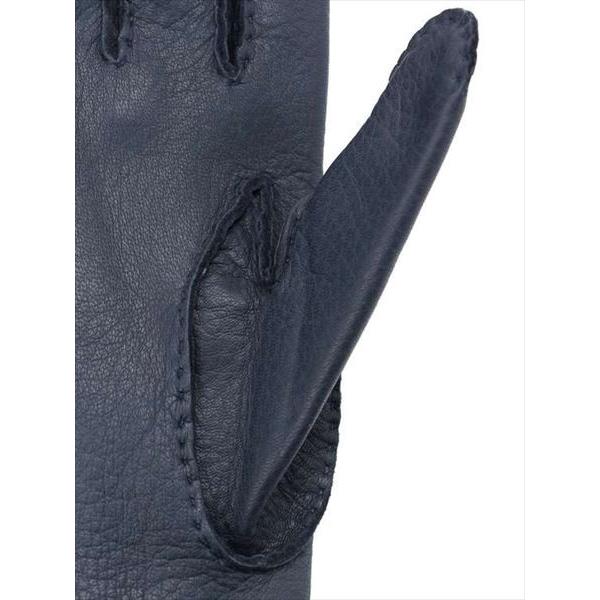セール】MAZZOLENI マッツォレーニ ボタン付きグローブ ネイビー 394