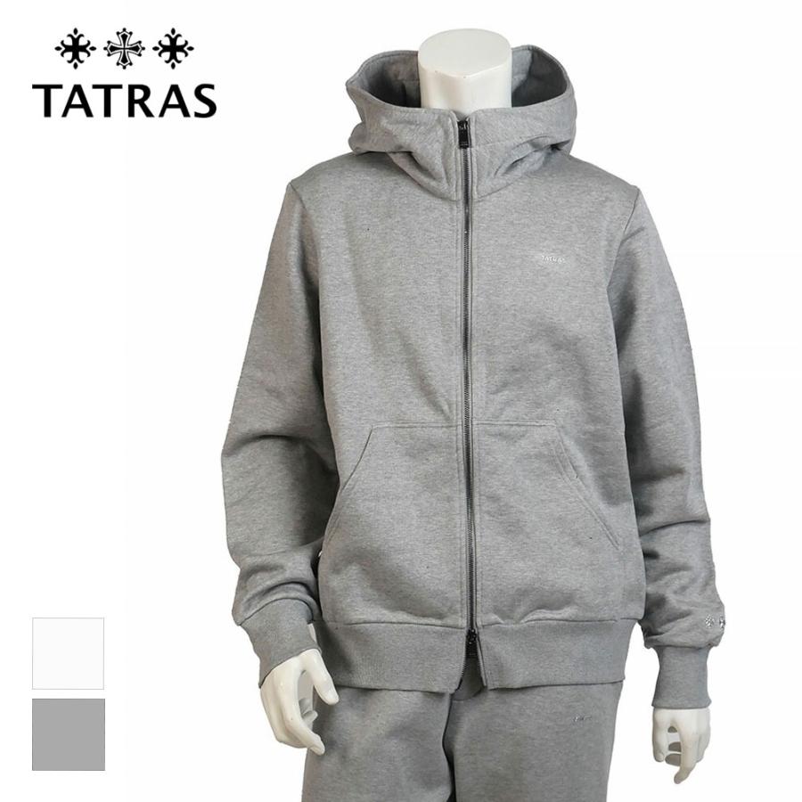 TATRAS（タトラス） FELDA フェルダ ジップアップ パーカー white gray