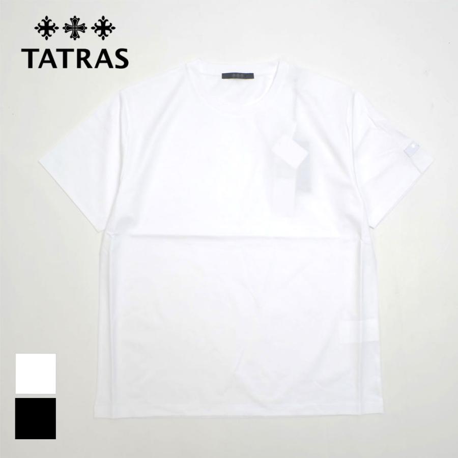 TATRAS タトラス CIALO チアーロ 半袖 カットソー white black mckz0388083588 2 3 4 | TATRAS