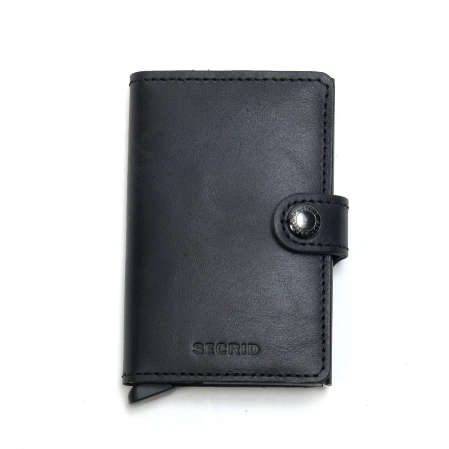 【SECRID】スライド式カードケース（ブラック） SECRID CARD SLIDE シークリッド（セクリッド） カードスライド