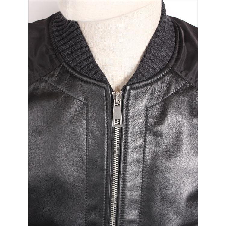 MUSHER（マーシャー） 【セール】MUSHER シングルライダースジャケット