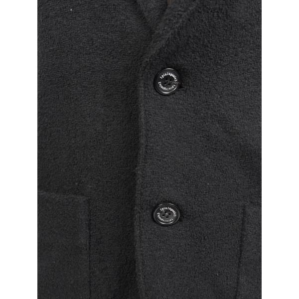 1piu1uguale3 RERAX 2B JKT TSURI URAKE PILE 99 BLACK MRB368-COT251 吊裏毛パイル ニット テーラードジャケット ブラック 国内正規品 | 1 piu 1 uguale 3 | 08