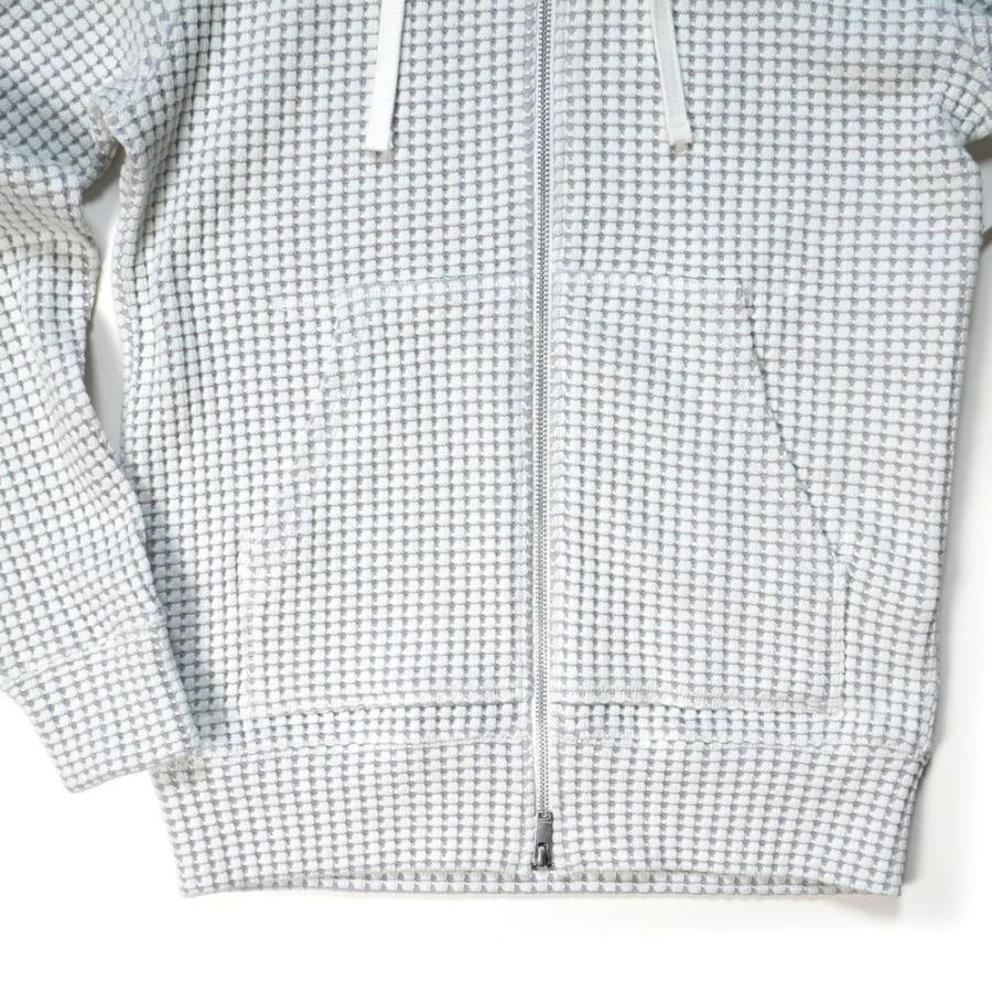 SEAGREEN（シーグリーン） ONI WAFFLE HOODIE メンズ オニワッフル