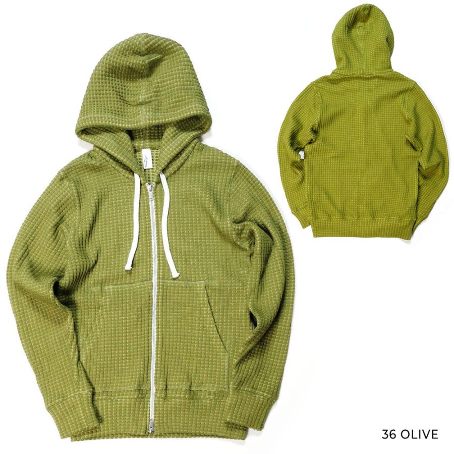 SEAGREEN Seagreen シーグリーン ONI WAFFLE HOODIE メンズ オニ SEAGREEN Seagreen シーグリーン ONI WAFFLE HOODIE メンズ オニ