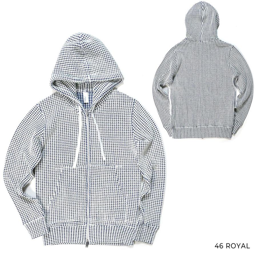SEAGREEN（シーグリーン） ONI WAFFLE HOODIE メンズ オニワッフル