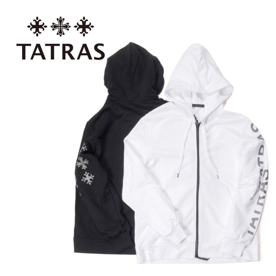 TATRAS タトラス KAWARA スウェット パーカー ジップアップ TATRASロゴ