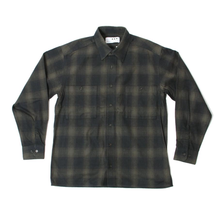 three dots THREE DOTS スリードッツ メンズ l/s double pocket shirt 