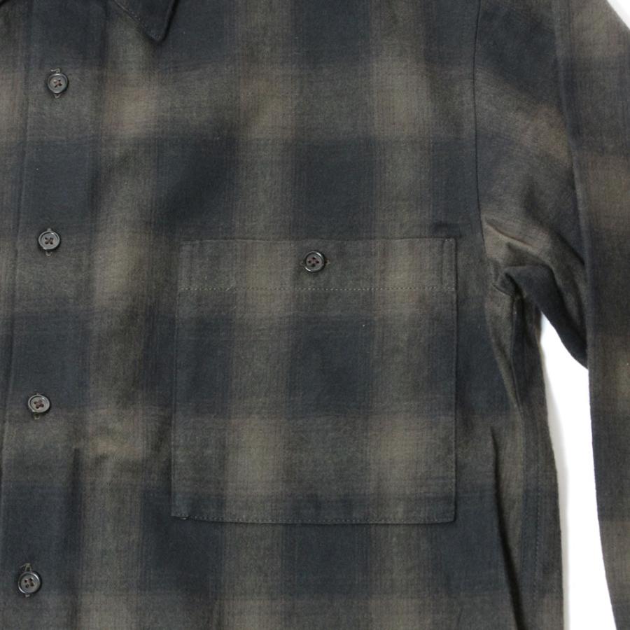 three dots THREE DOTS スリードッツ メンズ l/s double pocket shirt 
