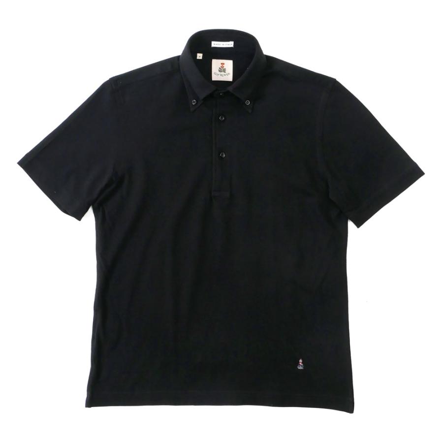 GUY ROVER（ギローバー） メンズ ボタンダウン 半袖 鹿の子 ポロシャツ