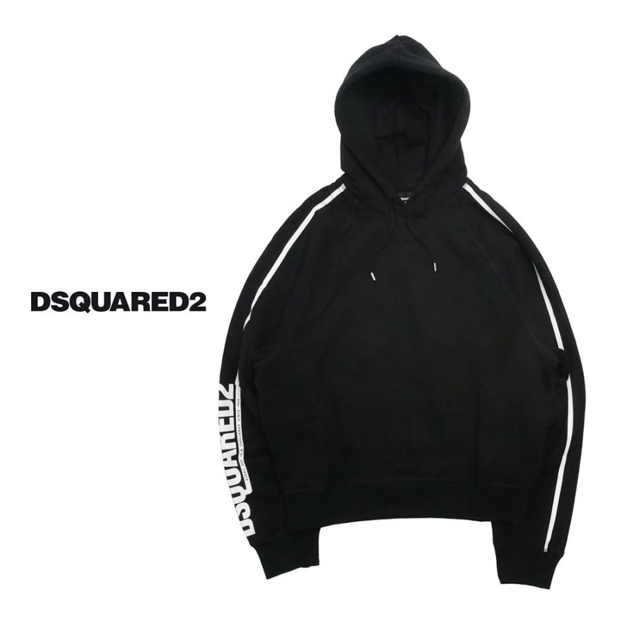 DSQUARED2（ディースクエアード） メンズ プリント フーディー