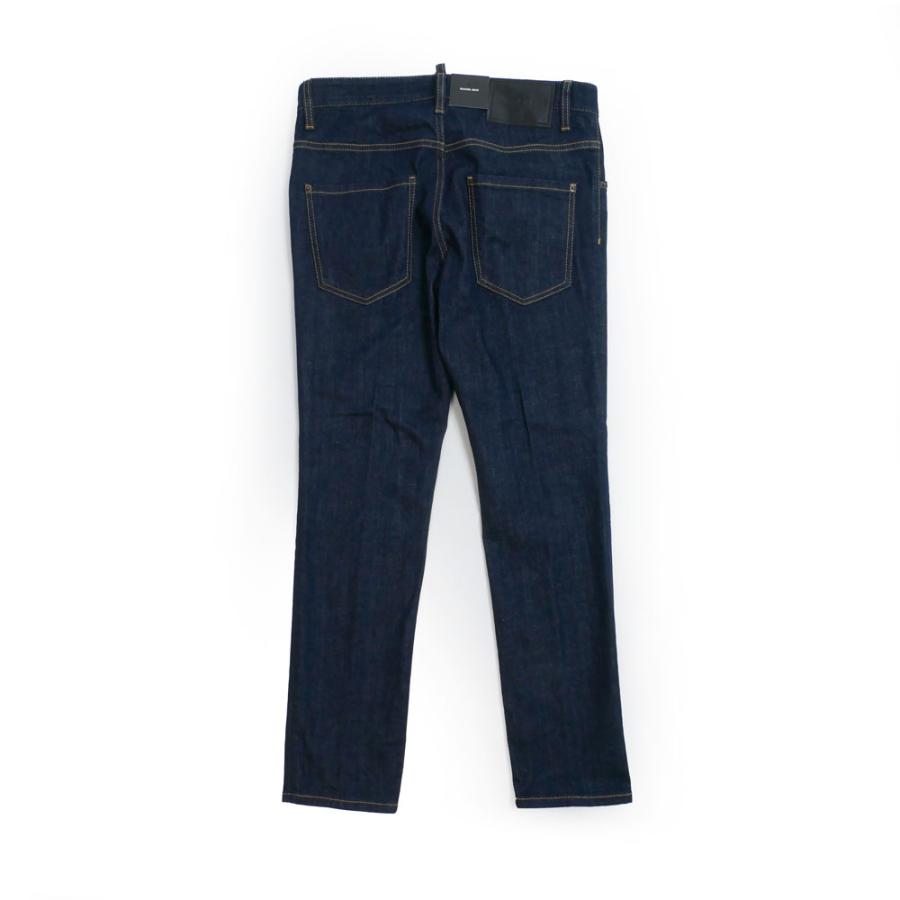 【セール】DSQUARED2 ディースクエアード SkaterJean スケータージーン メンズ ネイビー デニムパンツ s74lb1425_8