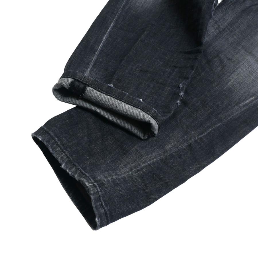 共通値：DSQUARED2 ディースクエアード ブラック デニム パンツ Slim Twst Jean s74lb1912 900Blackの画像