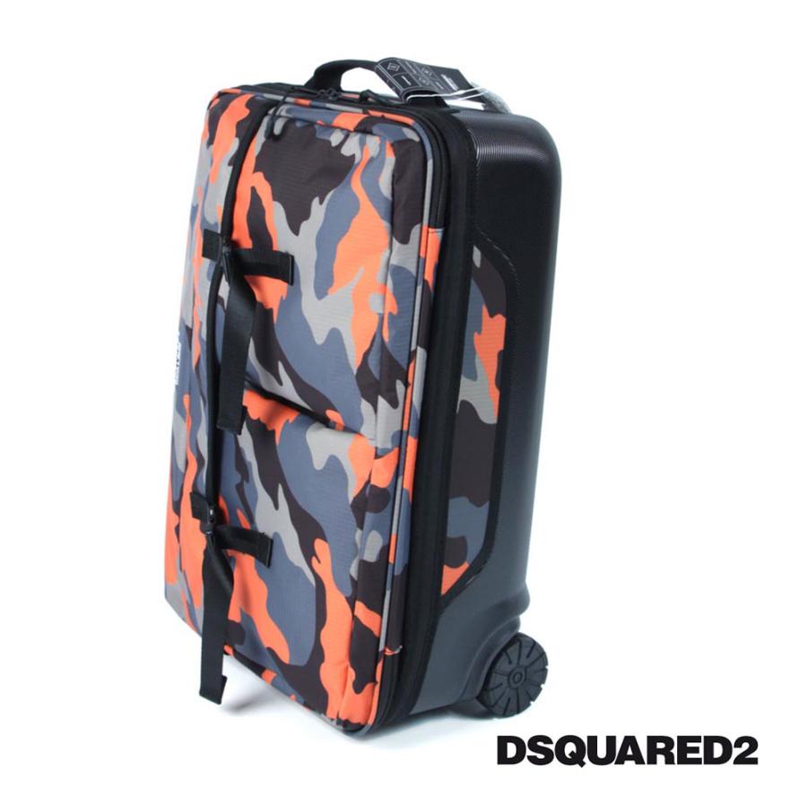DSQUARED2 ディースクエアード キャリーバッグ スーツケース メンズ 